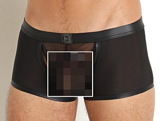 Model in black Gregg Homme Ring My Bell Trunk