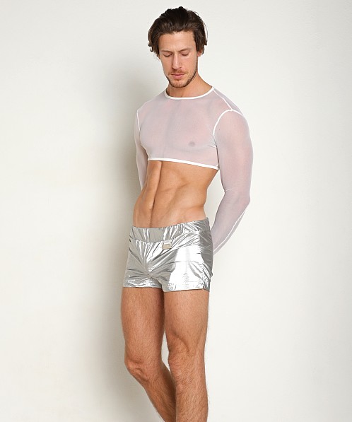 STUD Inca Shorts Silver