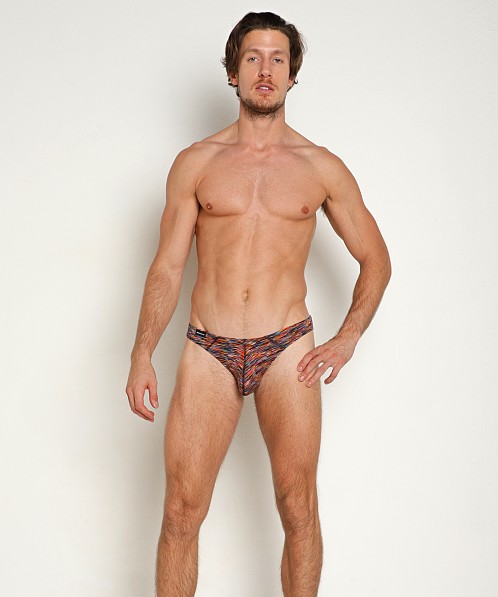 Jack Adams Filament Bikini Brief Kalediscope