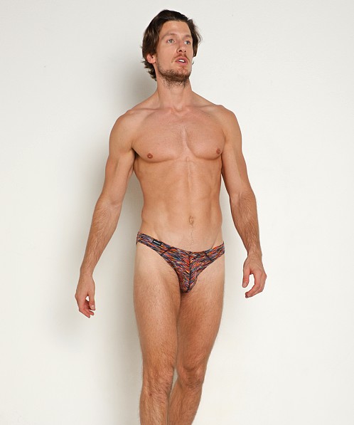 Jack Adams Filament Bikini Brief Kalediscope