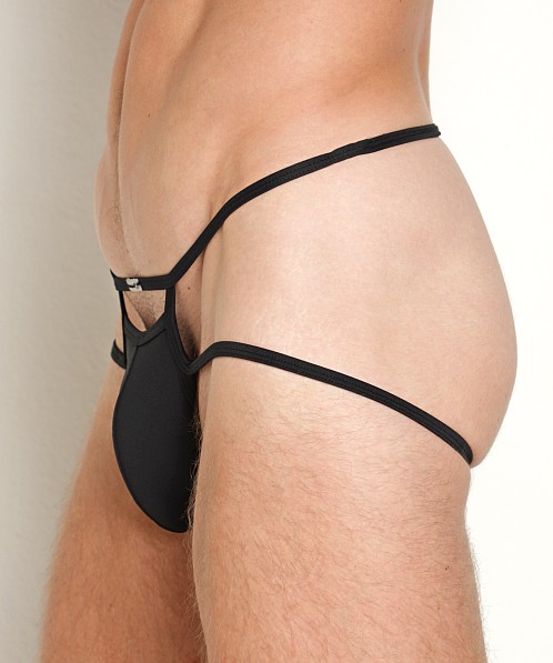 Jack Adams Provocateur Spider Backless Brief Black