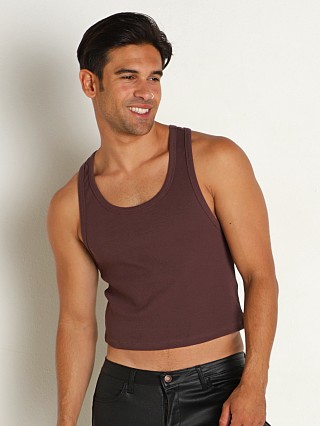 Complete the look: Supawear Ribbed Cropped Tank Top Peppercorn