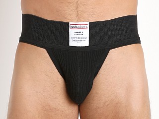 Model in black Jack Adams Classic Athletic Jockstrap