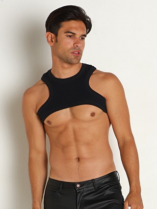 Complete the look: Supawear Ribbed Slashed Crop Top Black