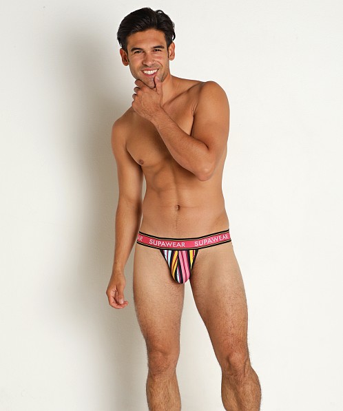 Supawear Sprint Stripe Jock Pink