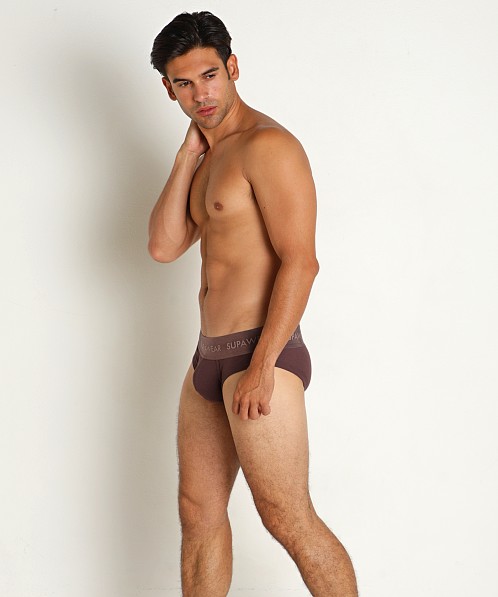 Supawear Ribbed Brief Peppercorn