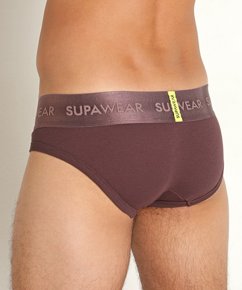 Supawear Ribbed Brief Peppercorn