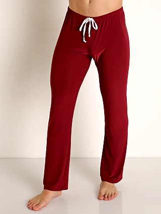 Complete the look: Rick Majors Glossy Flow Lounge Pant Burgundy