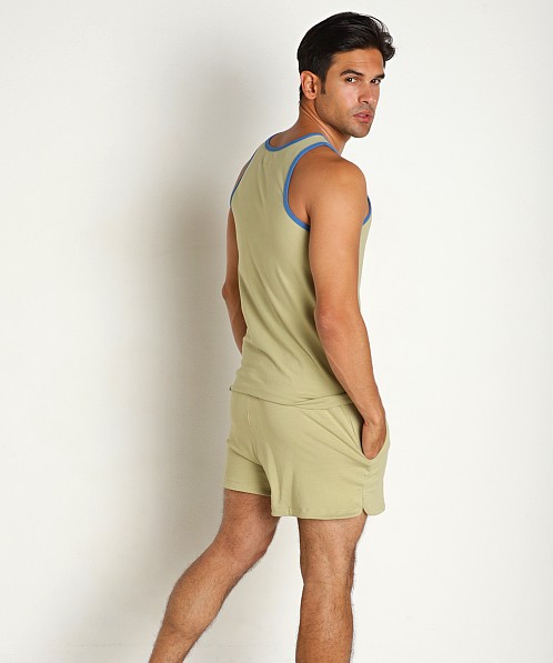 Go Softwear Zion OverDye Classic Tank Top Sage Leaf