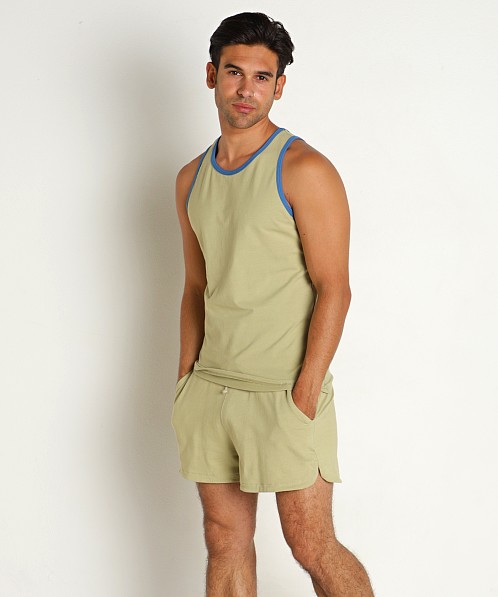 Go Softwear Zion OverDye Classic Tank Top Sage Leaf