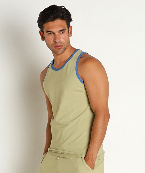 Go Softwear Zion OverDye Classic Tank Top Sage Leaf