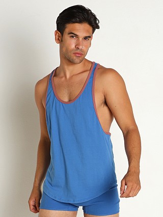 Complete the look: Go Softwear Zion OverDye Athletic Tank Top Cobalt