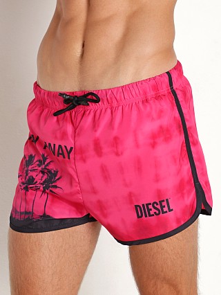 Model in pink Diesel Reef-30 Swim Shorts