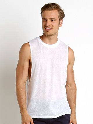 Complete the look: LASC Deep Cut Out Tank Top White