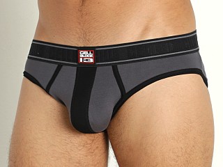 Model in grey Cell Block 13 Atlas Brief