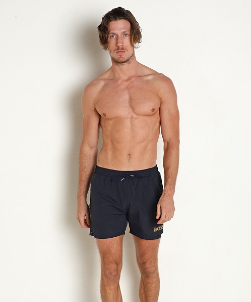 Hugo Boss OLE Swim Shorts Navy