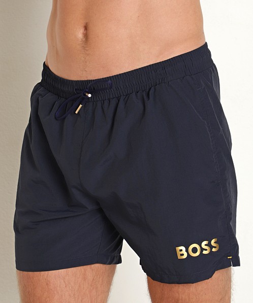 Hugo Boss OLE Swim Shorts Navy