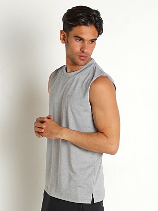 Model in ultimate grey Bike Athletic Active Muscle Shirt