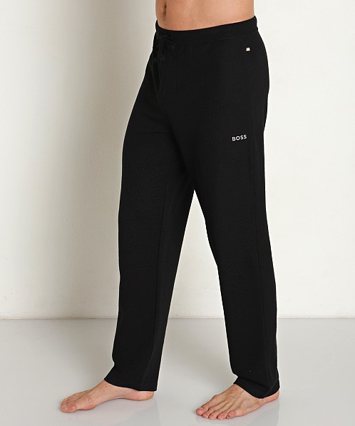 Hugo Boss Waffle Pants Black