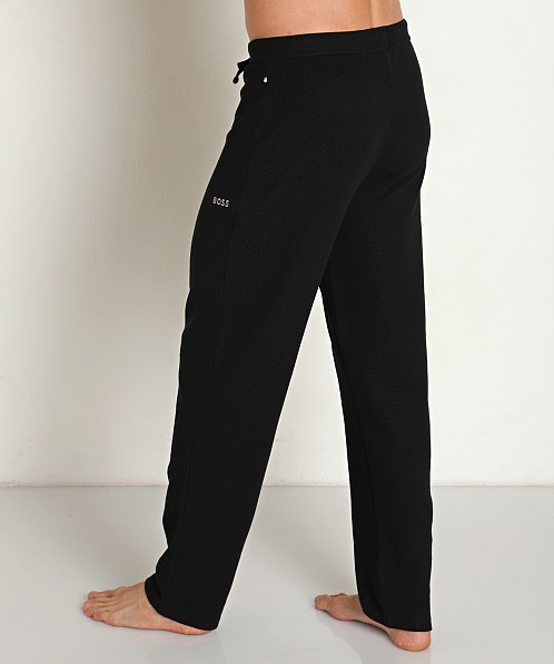 Hugo Boss Waffle Pants Black