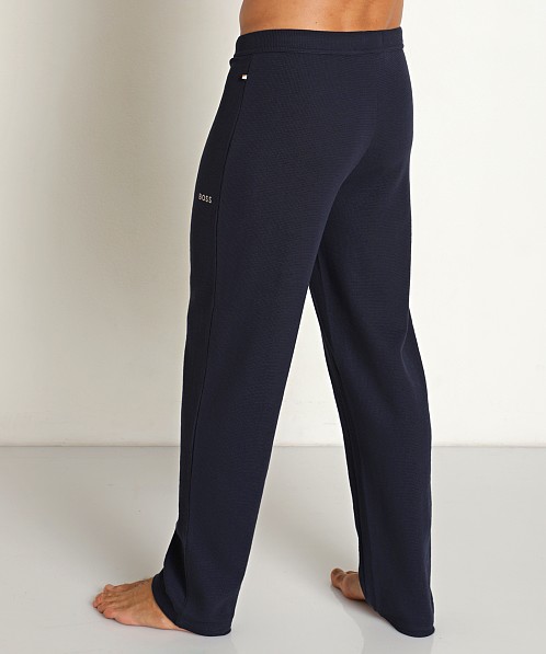 Hugo Boss Waffle Pants Dark Blue