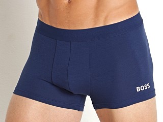 Model in navy Hugo Boss Retro Trunk