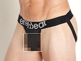 Model in black Ergowear GYM Mesh Jockstrap