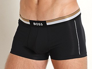 Model in black Hugo Boss Vitality Trunk