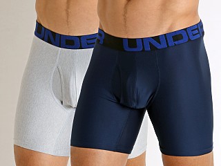 Model in academy Under Armour Tech Mesh Boxerjock 2-Pack