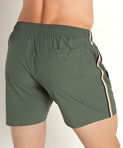 Hugo Boss Iconic Swim Shorts Olive