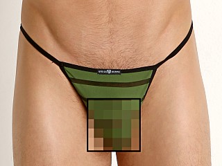 Model in khaki Gregg Homme Encore+ G-String