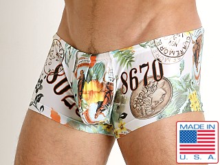 Model in havana Rick Majors Low Rise Swim Trunk