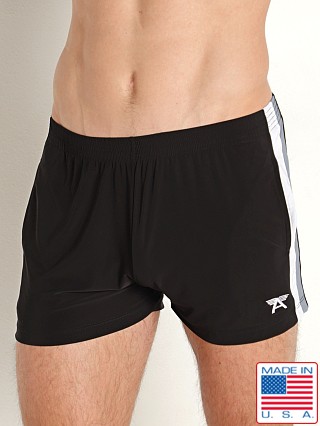 Model in black LASC Venetian Lounge Short