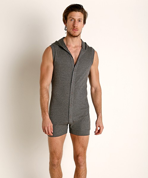 Rick Majors Hoodie Bodysuit Charcoal