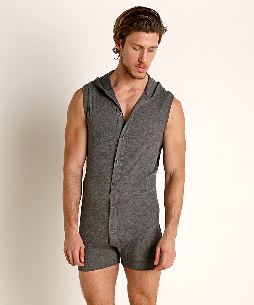 Rick Majors Hoodie Bodysuit Charcoal