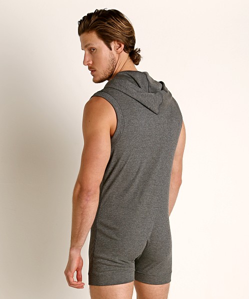 Rick Majors Hoodie Bodysuit Charcoal