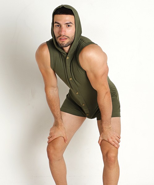 Rick Majors Hoodie Bodysuit Army