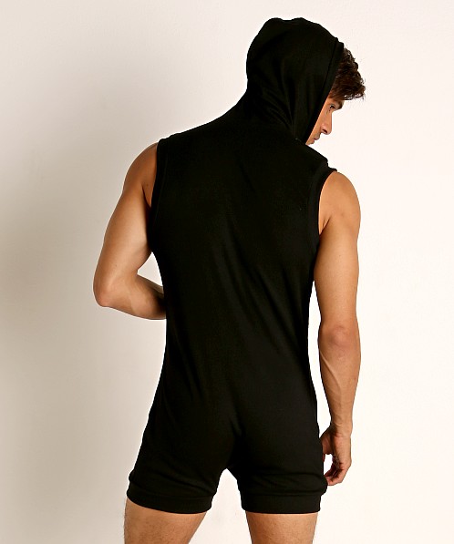 Rick Majors Hoodie Bodysuit Black