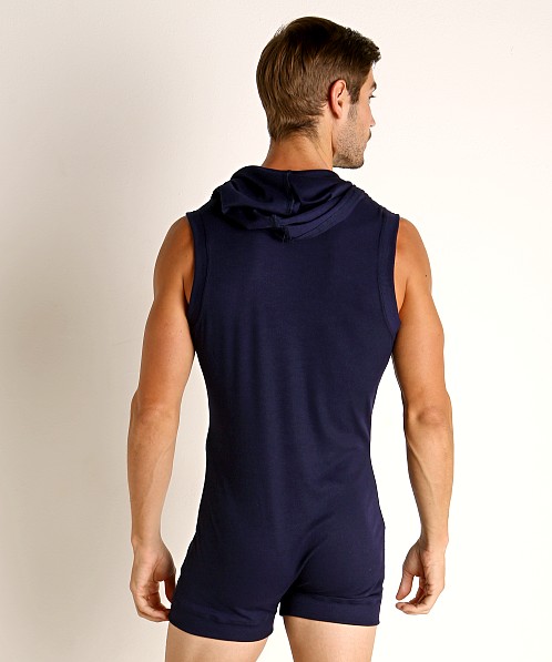 Rick Majors Hoodie Bodysuit Navy