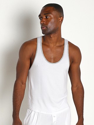 Complete the look: LASC Modal Lounge Ringer Tank Top White