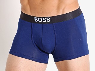 Model in blue Hugo Boss Identity Trunk