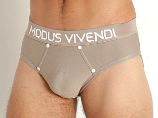 Model in sand Modus Vivendi All Gender Jeans Brief