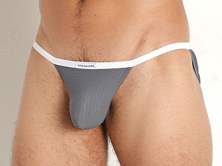 Complete the look: Rick Majors Power Mesh Sports Brief Charcoal