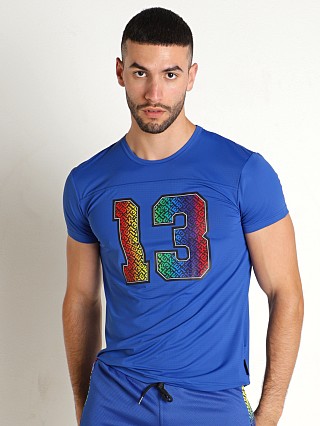 Complete the look: Cell Block 13 Pride '22 Tee Shirt Blue