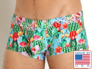 Model in desert bloom Rick Majors Low Rise Swim Trunk