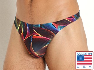 Model in screen saver LASC Brazil Swim Thong