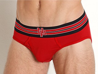 Complete the look: Nasty Pig Interlock Logo Brief Red