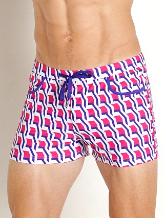 Complete the look: St33le Coast Swim Shorts Fuchsia/Midnight