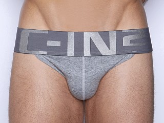 Model in grey heather C-IN2 Core Jock