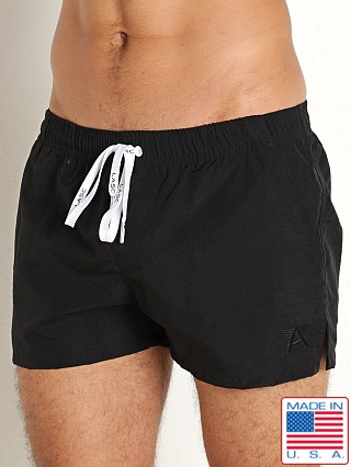 Model in black LASC Quick-Dry Taslan 3" Swim Shorts